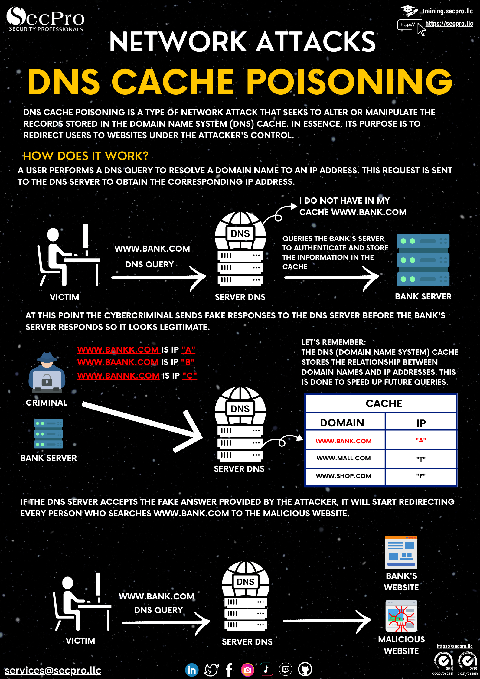 DNS Cache Poisoning Attack